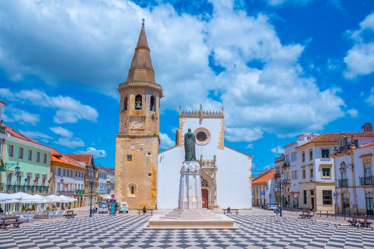 Photo of Church of Sao Joao Batista in Tomar, Portugal.