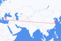 Flights from Shanghai to Antalya