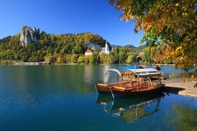 Sjarmerende Bled-sjøen og Ljubljana by heldagstur