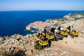 Tour de aventura de 3 horas en vehículo todoterreno/safari en quad por el campo de Dubrovnik