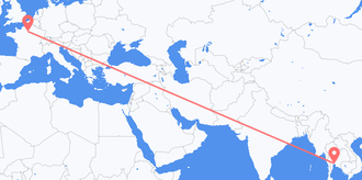 Voli dalla Thailandia per la Francia