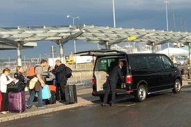 Paseo compartido en el puerto de cruceros de Southampton Llegada al aeropuerto de Heathrow o Londres