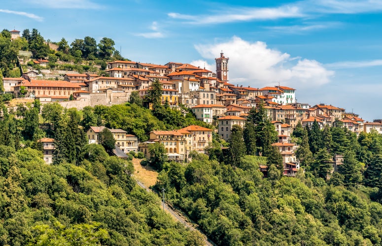 Photo of Sacred Mount of Varese is the symbol of the city of Varese, Italy.