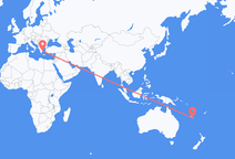 เที่ยวบินจาก Nouméa ไปยัง เอเธนส์