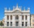 photo of view of Archbasilica of St.John Lateran, San Giovanni in Laterano in Rome, the official ecclesiastical seat of the Bishop of Rome, Italy.