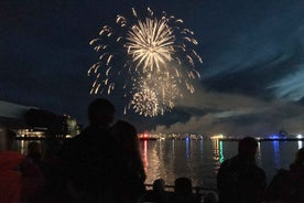 Reykjavík: Áramótasigling með flugeldasýningu