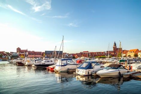 Photo of marina of Waren Mueritz, Germany.