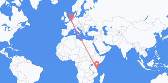 Tanzania to Belgium
