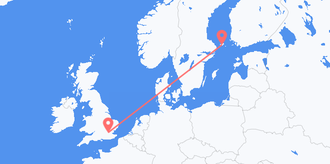 Flüge von die Ålandinseln nach das Vereinigte Königreich
