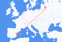 Flights from Alicante to Vilnius