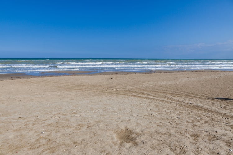 Beach in San Benedetto del Tronto, Italy