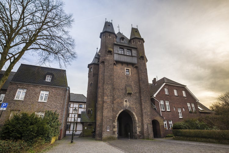 Photo of historic cow gate kempen germany