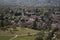 photo of Arlesheim village from above, with the Dom church and green countryside - near Basel, Switzerland.