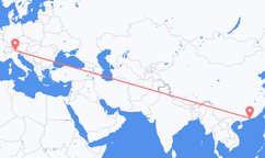 Vuelos de Shenzhen, China a Bolzano, Italia