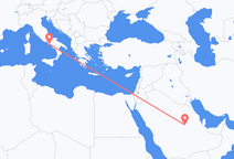 Flights from Riyadh to Naples