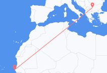 Flights from Dakar to Sofia