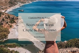 Secrets of West Crete & Rethymno Town Private Tour fra Elounda