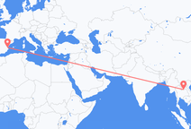 Vientiane to Valencia