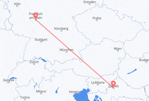 Flights from Frankfurt to Zagreb