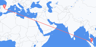 Flights from Malaysia to Spain