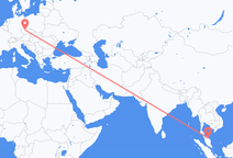 Flyg från Kota Bharu till Prag