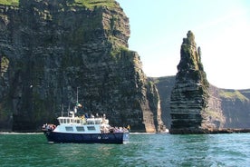 Excursion d'une journée aux îles d'Aran et aux falaises de Moher au départ de Galway, avec croisière aux falaises de Moher