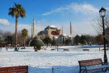 Monovolúmenes de alquiler en Sultanahmet, en Turquía