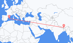 Flights from Paro to Palma