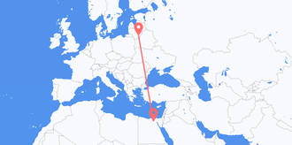 Egypt to Lithuania