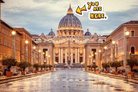 Rome: Guided Tour of St. Peter's Dome Climb, Basilica & Vatacombs