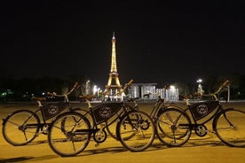 Paris Evening City of Lights Liten gruppe sykkeltur og båtcruise