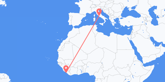 Cheap Flights from Liberia to Italy – Lowest Fares & Maximum Choice