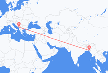 Flyrejser fra Chittagong til Podgorica