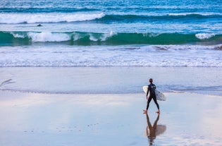 Photo of Biarritz Grande Plage in summer,France.