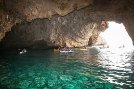 Javea Kayak Route Guidad utflykt Cala Granadella