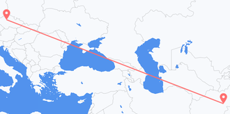 Afghanistan to the Czech Republic
