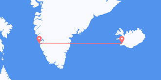 frá Íslandi til Grænlands