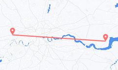 Train tickets from Ealing to Tilbury