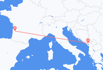 Flights from Bordeaux to Podgorica