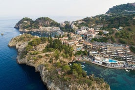 Einkaferð um Etna og Taormina, frá Palermo svæðinu og Cefalù