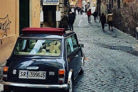 Ancient Tour of Rome by Mini Vintage Car with Aperitive