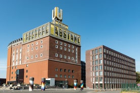 Photo of Dortmund city centre aerial panoramic view in Germany.