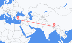 Flights from Paro to Antalya