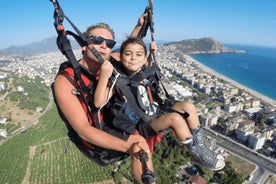 Tour en parapente biplaza por Alanya con traslado de ida y vuelta desde un lado