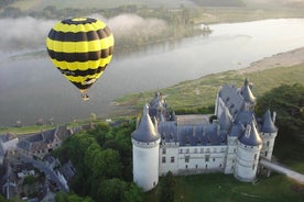 Hot air balloon flight Chenonceau, Chambord, Chaumont, Amboise