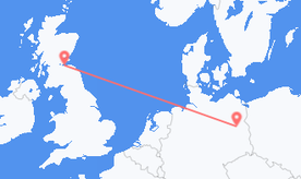 Flights from Germany to Scotland