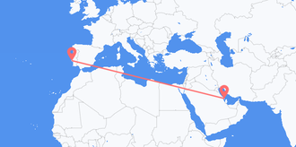 Flights from Bahrain to Portugal