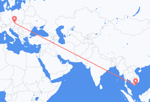 เที่ยวบินจาก Côn Sơn Island ไปยัง Vienna