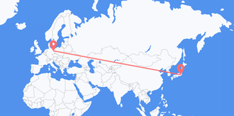 Flights from Japan to Germany