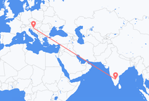 Bengaluru to Zagreb